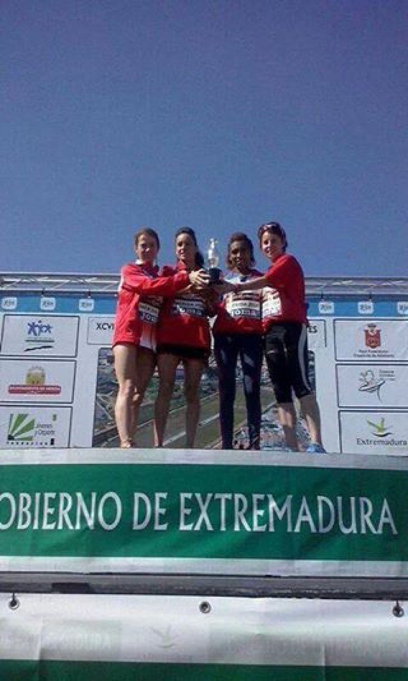 Pelayo, Fuentes-Pila, Tigabea y González, en lo más alto del podium