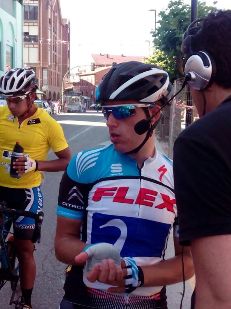 Narváez y López tras finalizar la Vuelta