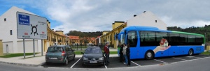 Gesvican promociona en autobús el alquiler de las VPO de Arenas