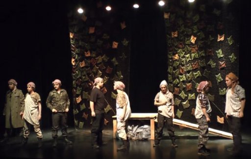 San Juan 2016. Actuación del Grupo `los Hijos de Edipo´ de la Escuela Municipal de Teatro