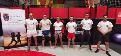 Dos corraliegos y un cartiego en el Torneo MMA de Gijón