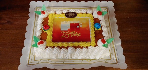 Sorteo de 25 tartas de aniversario