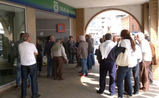 Los preferentistas de Los Corrales de Buelna marcan las diferencias en el resultado de su enfrentamiento con Liberbank