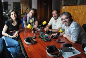 Anabel Díez, Jairo Martínez, Benigno Saiz y Carlos Troyano