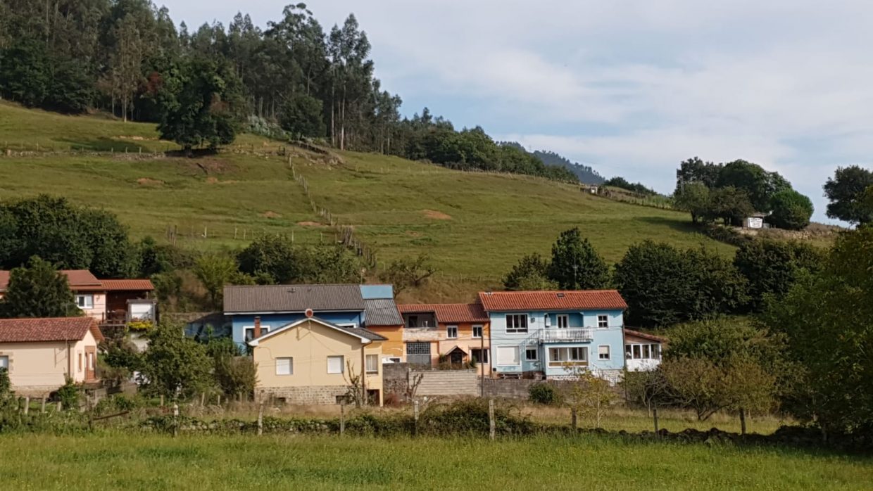 Barrio del Calero y terreno afectado.