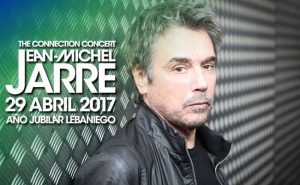 Jean-Michel Jarre anunciando su concierto en Liébana