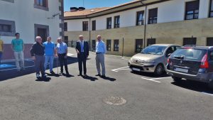 Mazón y González Linares inauguraron el nuevo aparcamiento de Tarriba