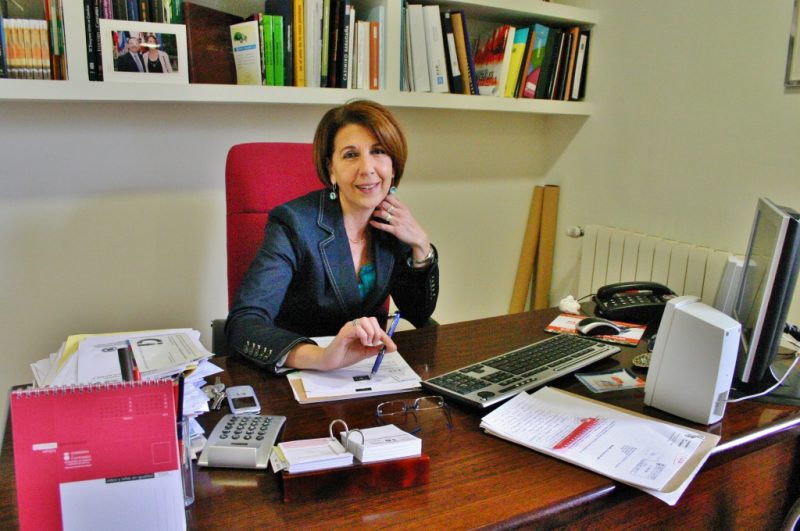 Teresa Montero, alcaldesa socialista de Molledo