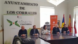 Presentación del proyecto en el Ayuntamiento de Los Corrales
