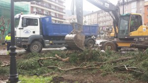 Arca ha criticado la ejecución de las obras en la plaza