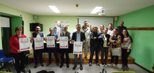 Campaña de colaboración entre el comercio local y el club Balonmano Vallebuelna