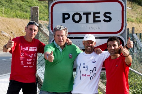 Miguel Ángel, César, Daniel y Ramón.