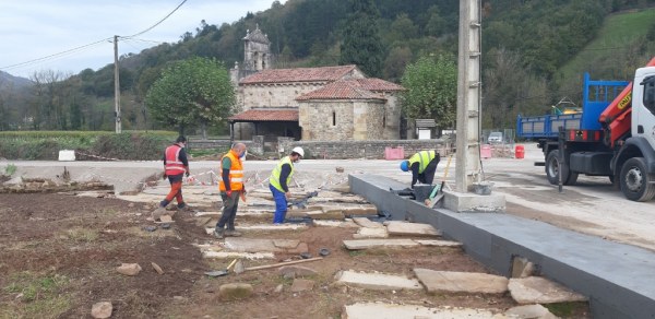 Trabajos de adecuación del enclave como centro de interpretación