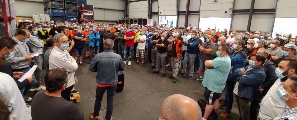 Asamblea celebrada a mediodía del viernes