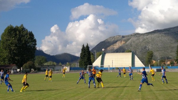 Un lance del partido