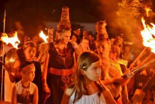 Fuego cántabro en el inicio de las Gueras Cántabras