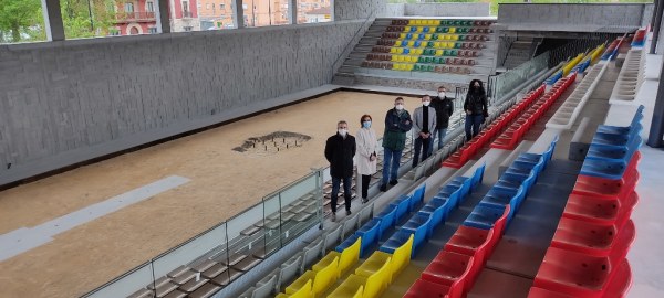 Visita a las instalaciones del complejo deportivo