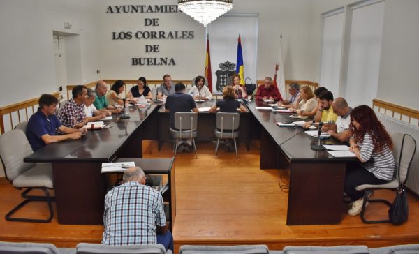 Última sesión plenaria celebrada en Los Corrales