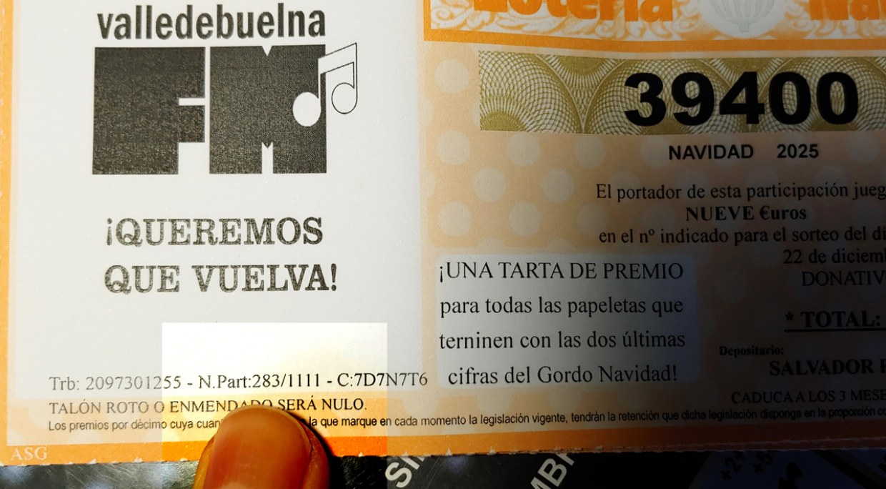 Mira bien tus papeletas.