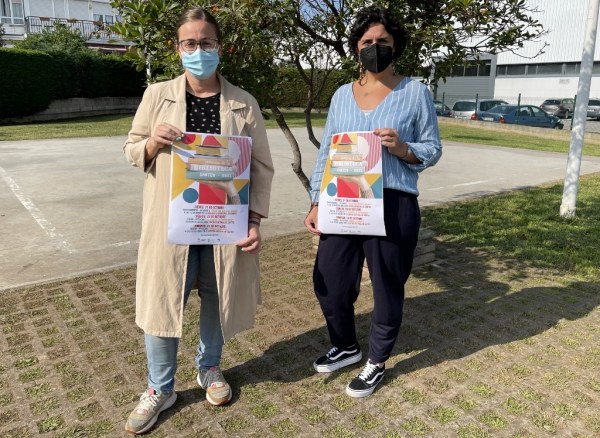 Melisa Saiz, concejal de Cultura y Turismo, y Lorena Cueto, primer teniente de alcalde del Ayuntamiento de Cartes