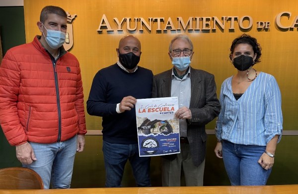 Carlos Rubio, Agustín Molleda, Germán Castellano y Lorena Cueto,de izquierda a derecha