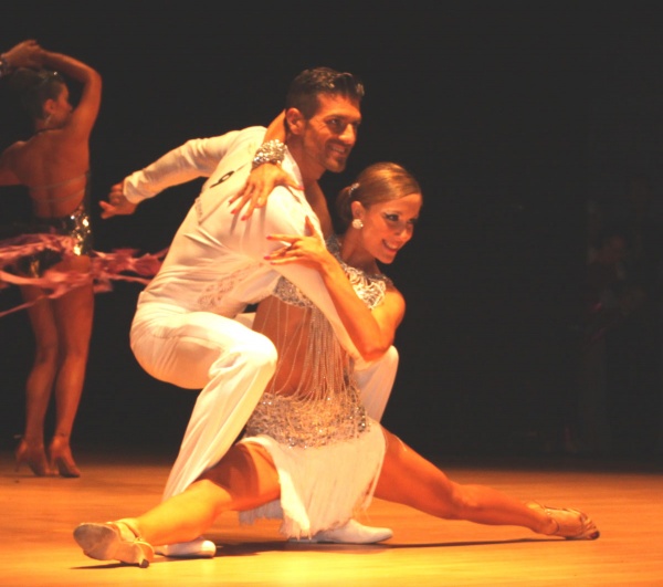 Yolanda Cano y Fran Ruiz en Almendralejo.