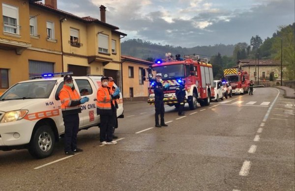 El martes la caravana recorrerá las calles sin sirenas