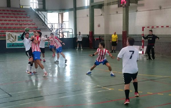 Instante del partido.