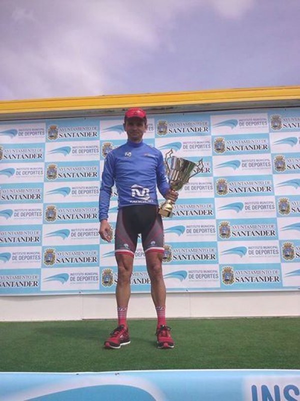  Javier Conde en el podium