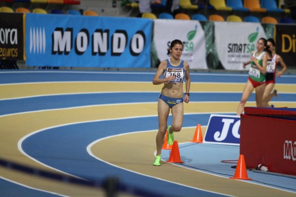 Paula González en el nacional Indoor