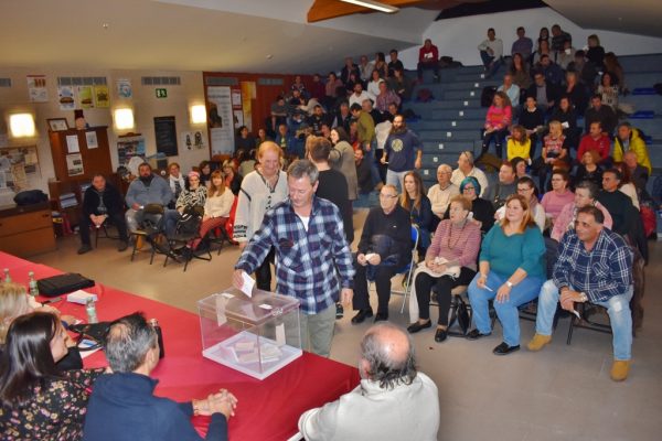 Votaciones en la asamblea de Guerras Cántabras