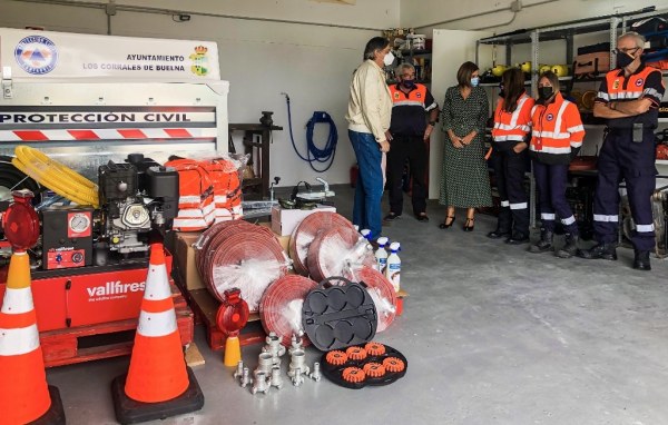 Entrega del nuevo material