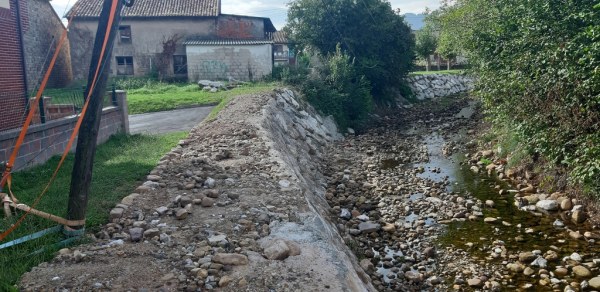 Reposición de la escollera del Cohiño