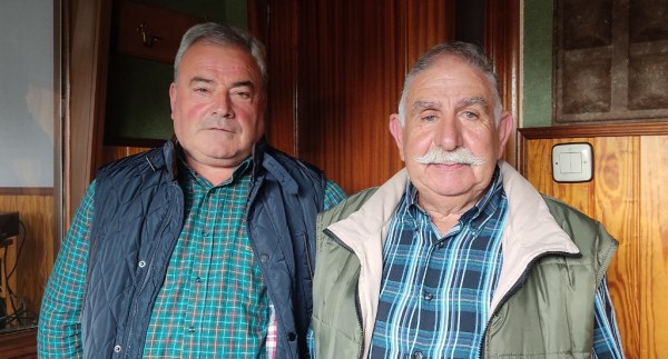 Alfredo García y Manolo Saiz