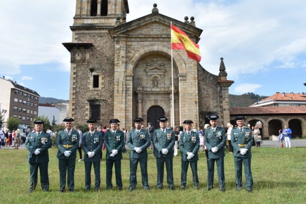 Celebración de la patrona de la Guardia Civil en Los Corrales