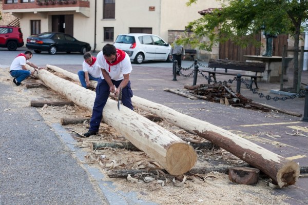 Preparativos para la Maya del sábado