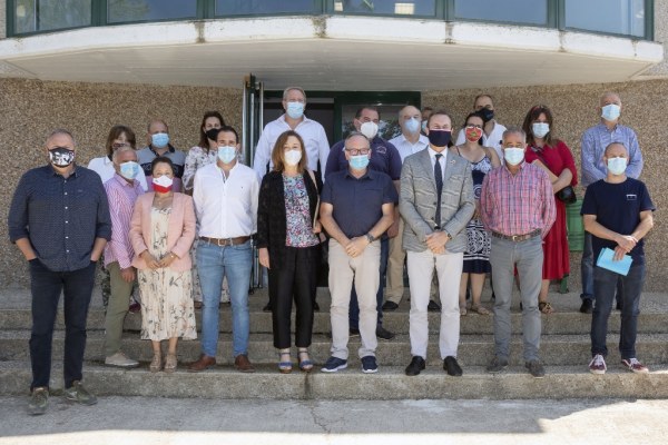 Reunión de alcaldes con el consejero Guillermo Blanco