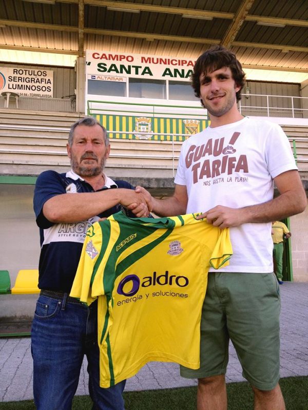  Alex Díaz con el presidente Valentín Gutiérrez