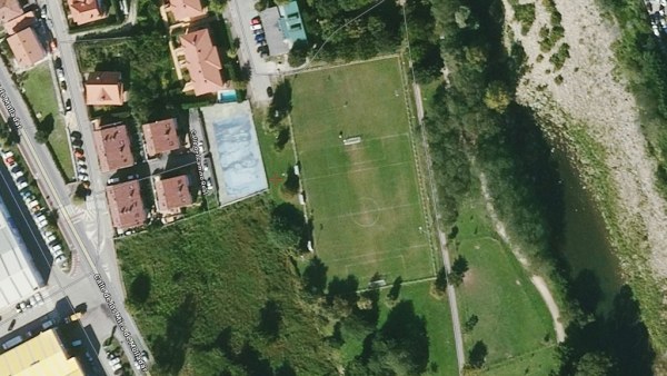 Terreno en el que se prevé levantar el pabellón