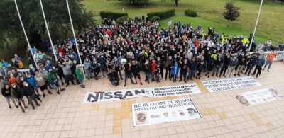 Los trabajadores de Nissan regresan a Barcelona satisfechos