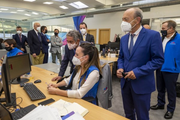 Visita a Leading del presidente y consejero