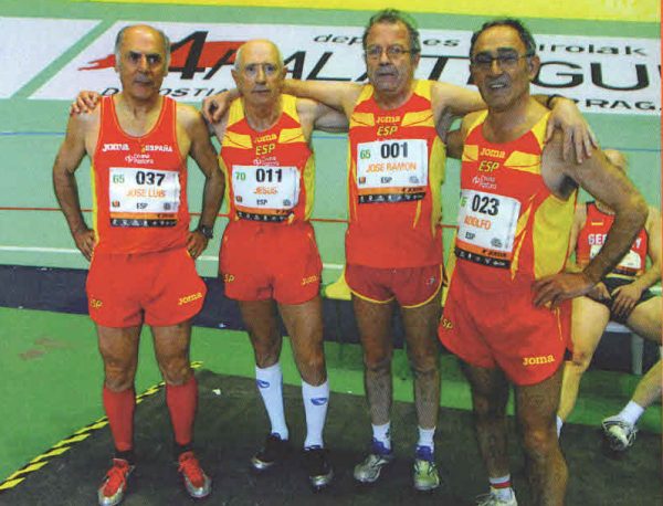 José Luis Romero, Elorz, Freire Abad y Adolfo Gutiérrez.