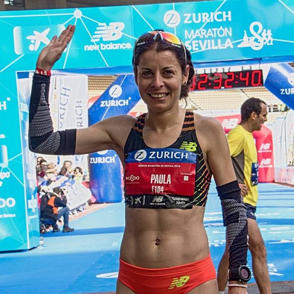  Paula González tras ganar en Sevilla