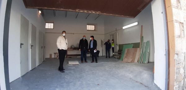 Visita a las instalaciones antes de su recepción