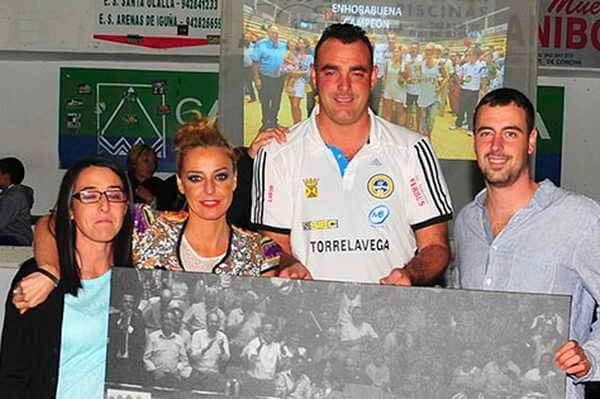  Lavid con sus tres hermanos (Agencia Delta)