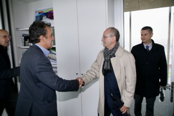 Francisco Martín se ha reunido por representantes de esta corporación para analizar vías de colaboración entre ambas instituciones