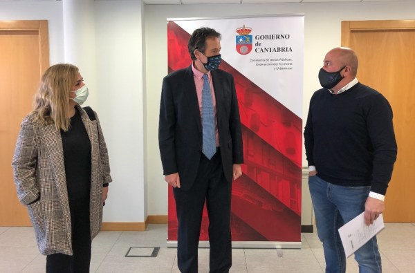 Encuentro del alcalde con el consejero