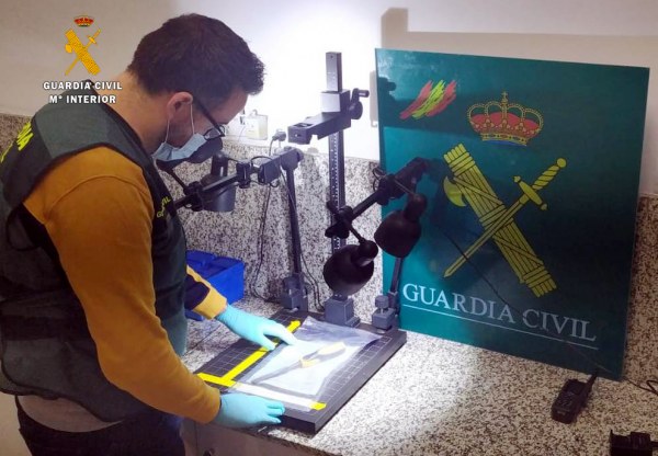 Escoplo intervenido.