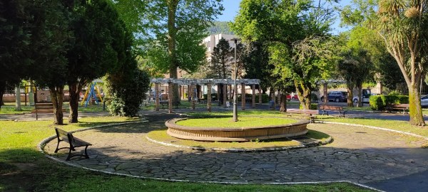 Situación actual de lo que fue la fuente luminosa de La Rasilla