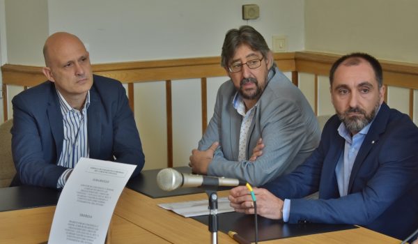 De izquierda a derecha, Julio Arranz, Nacho Argumosa y Germán Arce